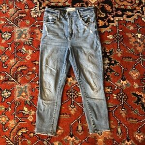 Abercrombie & Fitch The Super Skinny Ankle High Rise Jeans 27